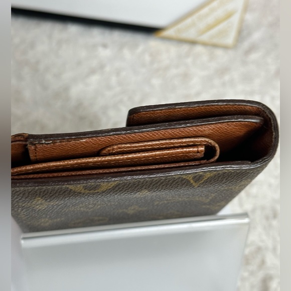 LOUIS VUITTON Monogram Porte Tresor Etui Papie Wallet LV 💯 % authentic - Picture 5 of 9